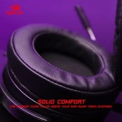 Redragon H320 LAMIA 2 7.1 Surround Sound RGB USB Gaming Headset with Stand - Image 5