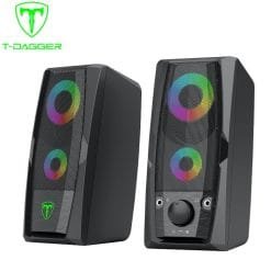 T-DAGGER MATRIX 2 X 3W 3.5MM RGB Gaming Speakers (T-TGS550) 13 T-DAGGER MATRIX 2 X 3W 3.5MM RGB Gaming Speakers (T-TGS550) - Image 6