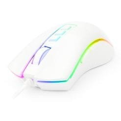 Redragon M711 COBRA RGB Gaming Mouse 10,000 DPI Adjustable, Comfortable Grip, 7 Programmable Buttons White 8 Redragon M711 COBRA RGB Gaming Mouse 10,000 DPI Adjustable, Comfortable Grip, 7 Programmable Buttons White - Image 3