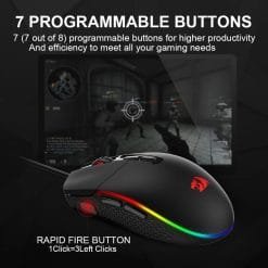 Redragon M719 INVADER RGB Wired Gaming Mouse 10000 DPI 7 Programmable Buttons 15 Redragon M719 INVADER RGB Wired Gaming Mouse 10000 DPI 7 Programmable Buttons - Image 8
