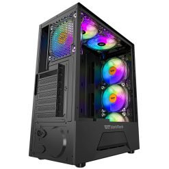 Aigo darkFlash LEO ATX Gaming PC Case Casing Only without Fans 11 Aigo darkFlash LEO ATX Gaming PC Case Casing Only without Fans - Image 5