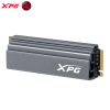 XPG GAMMIX S70 1TB PCIe Gen4x4 M.2 2280 Gaming SSD Solid State Drive with Big Heat Sink