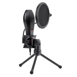 Redragon GM200 Quasar Microphone Omnidirectional USB Condenser Gaming and Streaming Mic with Tripod And Pop Filter 9 Redragon GM200 Quasar Microphone Omnidirectional USB Condenser Gaming and Streaming Mic with Tripod And Pop Filter - Image 2