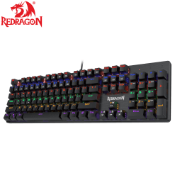 Redragon K608 Valheim Rainbow Mechanical Gaming Keyboard104 Keys Blue Switches