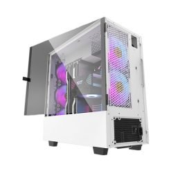 Aigo Darkflash DLV22 ATX Gaming Desktop Computer Case with Rightside Door Opening and Tempered Glass - Image 3