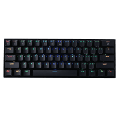 Alternative view of Redragon K530 DRACONIC Pro 60% Compact RGB Wireless Gaming Mechanical Keyboard, 61 Keys Tenkeyless Designed 5.0 Bluetooth with Tactile Brown Switches for PC, Tablet, Cell Phone