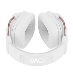 Redragon H510 ZEUS 2 Wired Gaming Headset 7.1 Surround Sound Multi Platform with Detachable Cable White Edition - Image 4
