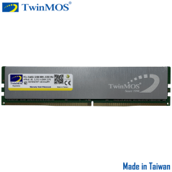 TwinMOS 32GB DDR4 3200Mhz Desktop Memory RAM with Silver HeatSink U-DIMM