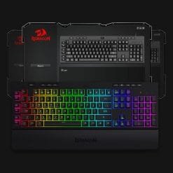 Redragon K512 RGB Membrane Gaming Keyboard with Multimedia Keys 6 Extra On-Board Macro Keys and Media Control 7 Redragon K512 RGB Membrane Gaming Keyboard with Multimedia Keys 6 Extra On-Board Macro Keys and Media Control - Image 4