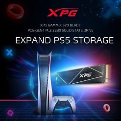Alternative view of XPG GAMMIX S70 BLADE 512GB PCIe Gen4x4 M.2 2280 Internal Solid State Drive SSD NVMe 3D NAND