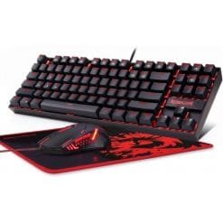 Redragon K552-BA 3 in 1 Mechanical Gaming Keyboard, Mouse and Mousepad Combo Set Red Led 8 Redragon K552-BA 3 in 1 Mechanical Gaming Keyboard, Mouse and Mousepad Combo Set Red Led - Image 3
