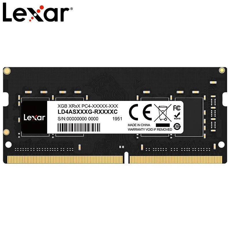 Lexar 32GB DDR4 3200Mhz SODIMM Laptop Memory RAM with High Speed Performance 1 Lexar 32GB DDR4 3200Mhz SODIMM Laptop Memory RAM with High Speed Performance