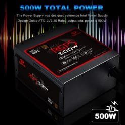 Redragon RGPS 500W Gaming PC Power Supply 80PLUS Bronze (GC-PS001) 9 Redragon RGPS 500W Gaming PC Power Supply 80PLUS Bronze (GC-PS001) - Image 3