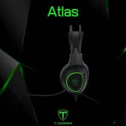 T-DAGGER Altas Gaming Headset 3.5mm Connector with Green Light (RGH201) - Image 3