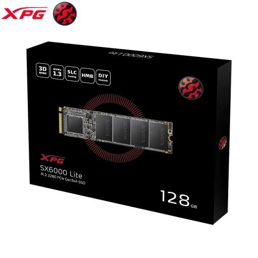 XPG SX6000 Lite 128GB PCIe Gen3x4 M.2 2280 Solid State Drive SSD