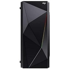 Alternative view of Aigo Rainbow 2 ATX Chassis Acrylic Side Panel RGB Gaming Computer Case without Fans