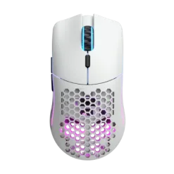 Alternative view of Glorious Model O Wireless RGB Gaming Mouse Impossibly Lightweight BAMF Wireless Sensor