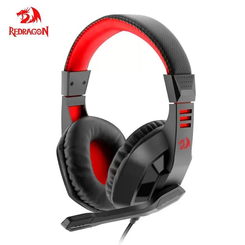 Redragon H120 ARES Wired Gaming Headset with Mic 3.5mm Pro Gamer For PC PS4 Switch Stereo 5 Redragon H120