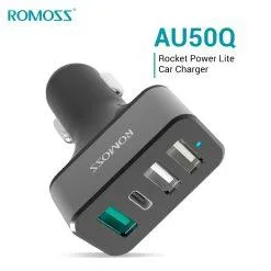 Alternative view of ROMOSS AU50Q Rocket Power Lite Car Charger with 4 Ports QC 3.0