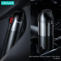 Alternative view of USAMS Portable Mini Handheld Car Vacuum Cleaner Strong Suction Auto Wireless Vacuum Cleaner US-ZB234