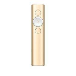 Logitech Professional Presenter Spotlight Presentation Remote - Golden