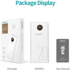 Alternative view of ROMOSS SW20 PS+ 20000mAh Power Bank Portable External Battery With PD3.0