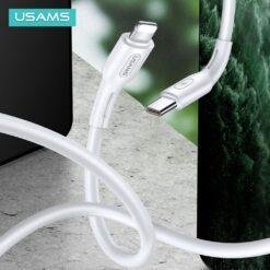 USAMS U43 Type-C TO Lightning 30W PD Fast Charging & Data Cable US-SJ406 14 USAMS U43 Type-C TO Lightning 30W PD Fast Charging & Data Cable US-SJ406 - Image 7