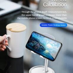 Alternative view of USAMS Universal Aluminum Alloy Mobile Phone and Tablet Desktop Holder US-ZJ048