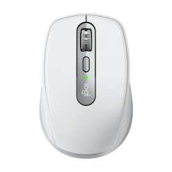 Alternative view of Logitech MX Anywhere 3 for MAC Bluetooth plus USB Wireless Mouse Rechargeable Battery White