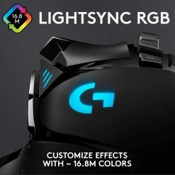 Logitech G502 HERO High Performance RGB Gaming Mouse 25,600 25K Hero Sensor 11 Buttons 7 Logitech G502 HERO High Performance RGB Gaming Mouse 25,600 25K Hero Sensor 11 Buttons - Image 3
