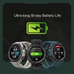 Alternative view of Amazfit T-Rex Pro Smart Watch with Military Grade Toughness and Water Proof