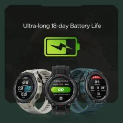 Alternative view of Amazfit T-Rex Pro Smart Watch with Military Grade Toughness and Water Proof