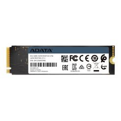 Alternative view of ADATA SWORDFISH PCIe Gen3x4 M.2 2280 Internal SSD Solid State Drive 3D NAND with HeatSink