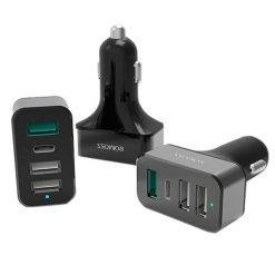 ROMOSS AU50Q Rocket Power Lite Car Charger with 4 Ports QC 3.0 7 ROMOSS AU50Q Rocket Power Lite Car Charger with 4 Ports QC 3.0 - Image 4