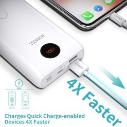 ROMOSS SW20 PS+ 20000mAh Power Bank Portable External Battery With PD3.0 15 ROMOSS SW20 PS+ 20000mAh Power Bank Portable External Battery With PD3.0 - Image 8