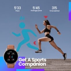 Amazfit GTR 3 Pro Smart Watch Ultra HD AMOLED Display with Easy 24H Health Management Black 12 Amazfit GTR 3 Pro Smart Watch Ultra HD AMOLED Display with Easy 24H Health Management Black - Image 5