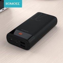 ROMOSS Ares 20 20000mAh Power Bank USB Type C Portable Charger External Battery 5V 2.1A With LED Display - Image 3