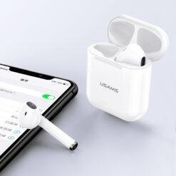 USAMS YA Series TWS Bluetooth 5.0 Wireless Dual Earbuds Pure Bass Earphones BHUYA01 9 USAMS YA Series TWS Bluetooth 5.0 Wireless Dual Earbuds Pure Bass Earphones BHUYA01 - Image 4