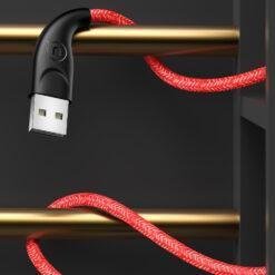 USAMS U41 Lightening Braided Data Fast and Safe Charging Data Cable 1M US-SJ391 14 USAMS U41 Lightening Braided Data Fast and Safe Charging Data Cable 1M US-SJ391 - Image 7