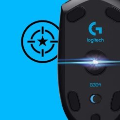 Logitech G304 Lightspeed Wireless 2000DPI Gaming Mouse (Black) 7 Logitech G304 Lightspeed Wireless 2000DPI Gaming Mouse (Black) - Image 4