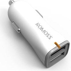 ROMOSS AU17 Ranger 17 Mini Car Charger 17W 2.4A with 2 Charging Ports - Image 5
