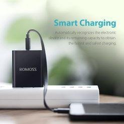ROMOSS AC18D 18W QC 3.0 USB Charger Quick Charge 3.0 Fast Charger QC2.0 18W Portable Wall USB Power Adapter - Image 5