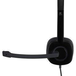 Logitech H151 Stereo Headset with Noise-Cancelling Microphone Single 3.5mm Plug 8 Logitech H151 Stereo Headset with Noise-Cancelling Microphone Single 3.5mm Plug - Image 4