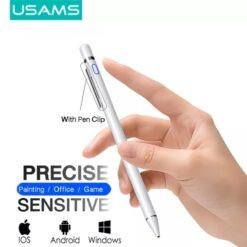 Alternative view of USAMS Stylus Pen for Android and iOS Universal Active Touch Screen Capacitive with Clip US-ZB057