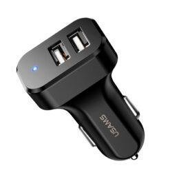 USAMS C13 2.1A Dual USB Fast Car Charger US-CC087 10 USAMS C13 2.1A Dual USB Fast Car Charger US-CC087 - Image 5