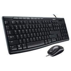 Alternative view of Logitech MK200 Media Combo Wired Keyboard & Mouse with Music Controls