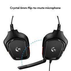Logitech G331 Gaming Headset with Flip-to-Mute Mic for Playstation 4, Xbox One and Nintendo Switch 8 Logitech G331 Gaming Headset with Flip-to-Mute Mic for Playstation 4, Xbox One and Nintendo Switch - Image 4