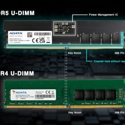 ADATA 16GB (8GB X 2) DDR5 4800MHz U-DIMM Memory Module Desktop RAM Dual Pack 13 ADATA 16GB (8GB X 2) DDR5 4800MHz U-DIMM Memory Module Desktop RAM Dual Pack - Image 6