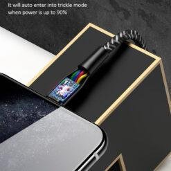 USAMS U41 Lightening Braided Data Fast and Safe Charging Data Cable 1M US-SJ391 11 USAMS U41 Lightening Braided Data Fast and Safe Charging Data Cable 1M US-SJ391 - Image 4