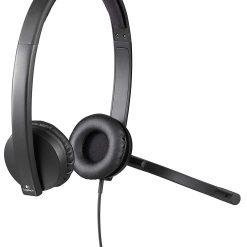 Logitech H570E Comfortable USB Headset with Noise & Echo Canceling Mic HD Audio - Image 4